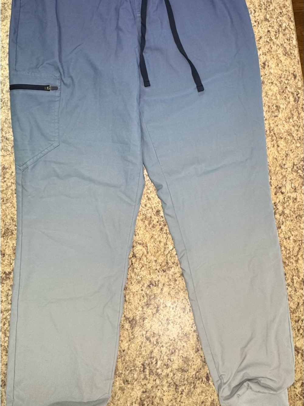 FIGS Zamora Blue Ombre Scrub Jogger Pants Women’s M/T - Picture 4 of 8